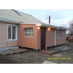 Сайдинг Docke S7 (Вертикальный сайдинг) КАПУЧИНО-foto4